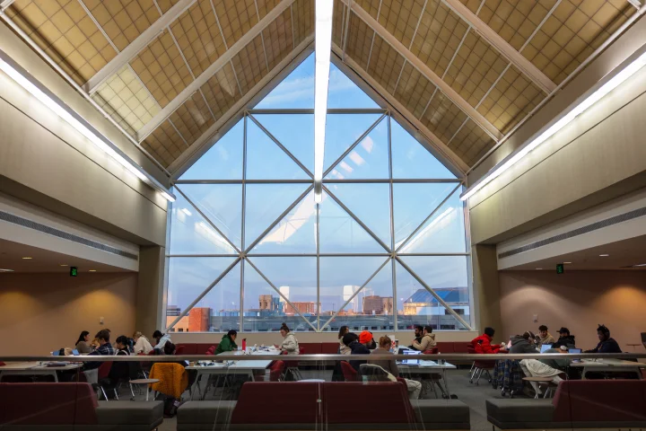 Indiana University Indianapolis Library interior